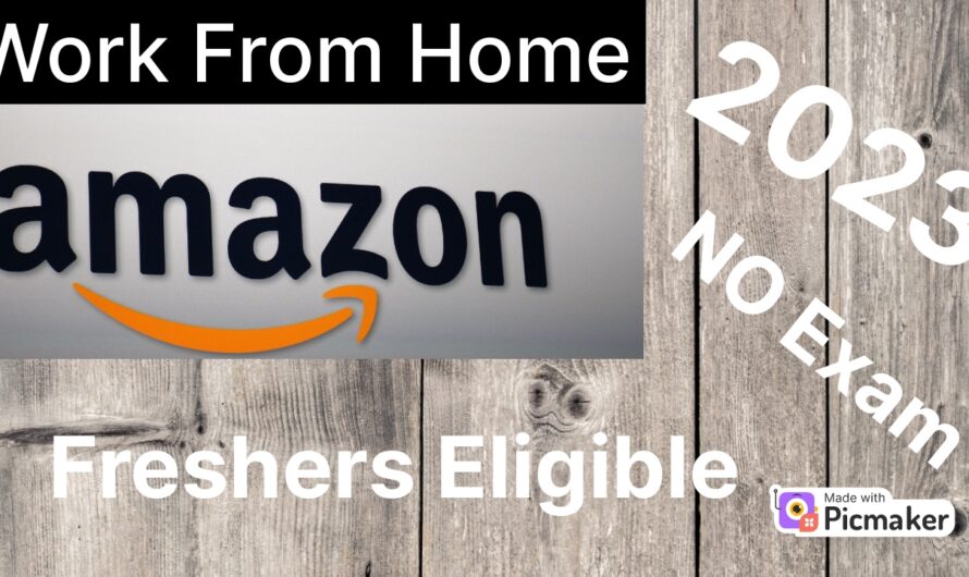 Amazon New Vacancy 2023