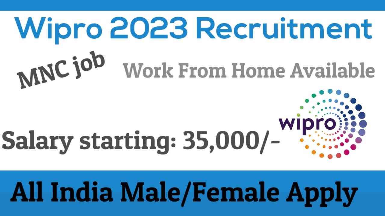 Wipro Recruitment 2023 | Wipro Jobs 2023 | Wipro Apply Online for Fresher MNC Jobs